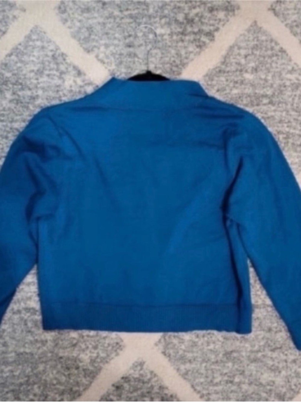 NWT 89th & Madison Teal Crop Cardigan, Sz S - Picture 4 of 5